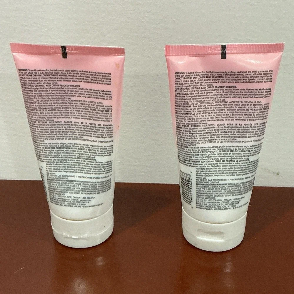 2 Avon Skin So Soft Fresh & Smooth‎ Body Hair Removal Creams 4.2oz New Sensitive